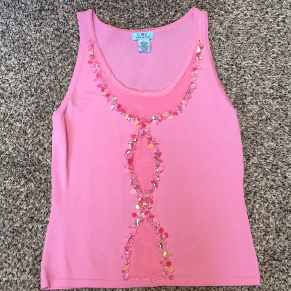 Beaded Tank Top NWOT